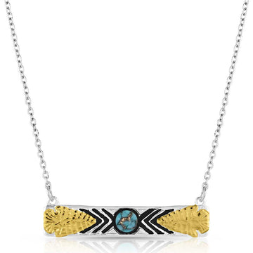 Montana Silversmith Southwest Nights Arrowhead Turquoise Necklace