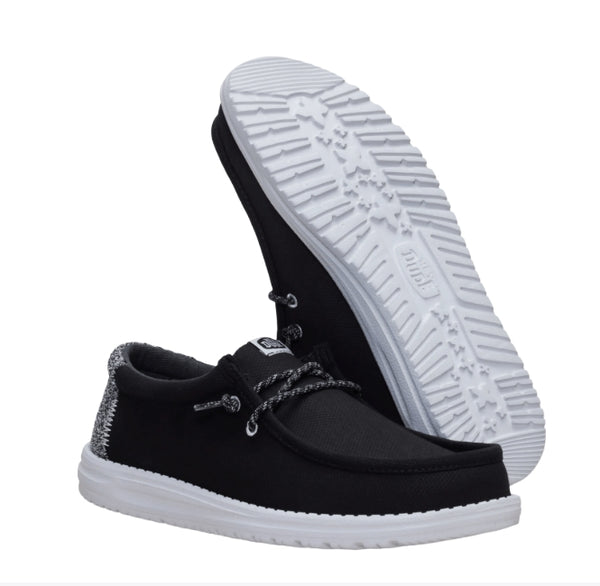 Hey Dude Wally Heathered Knit Black/Multi – McGregor General Store