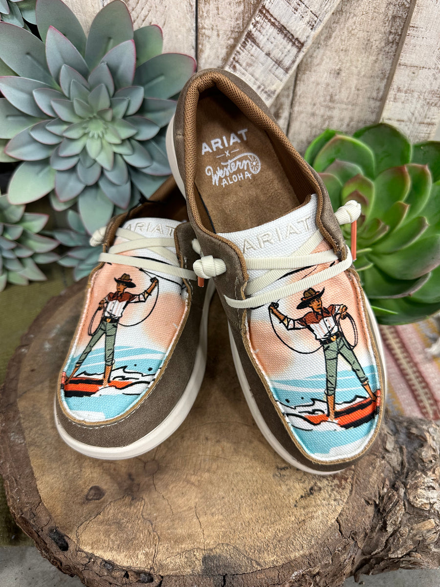 Ariat Women's Western Aloha Hilo Shoe