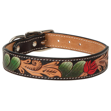 Weaver Leather Painted Cactus Leather Collar