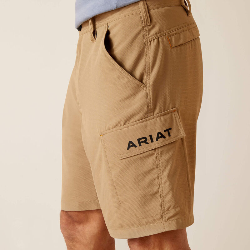 Ariat Men's Rebar Workflow Short Khaki