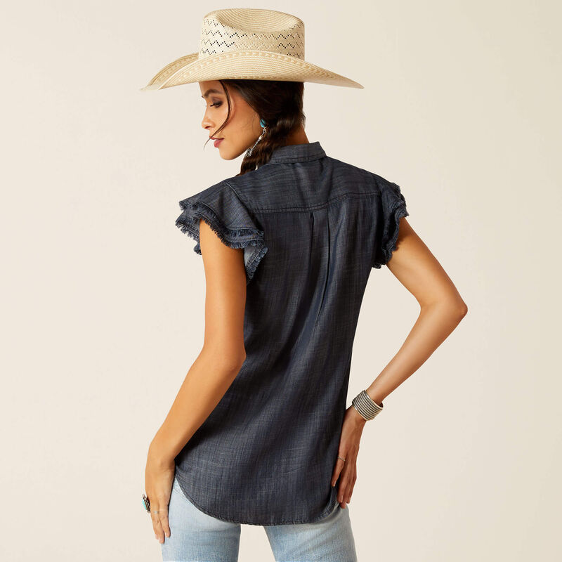 Ariat Carriage SS Top Indigo