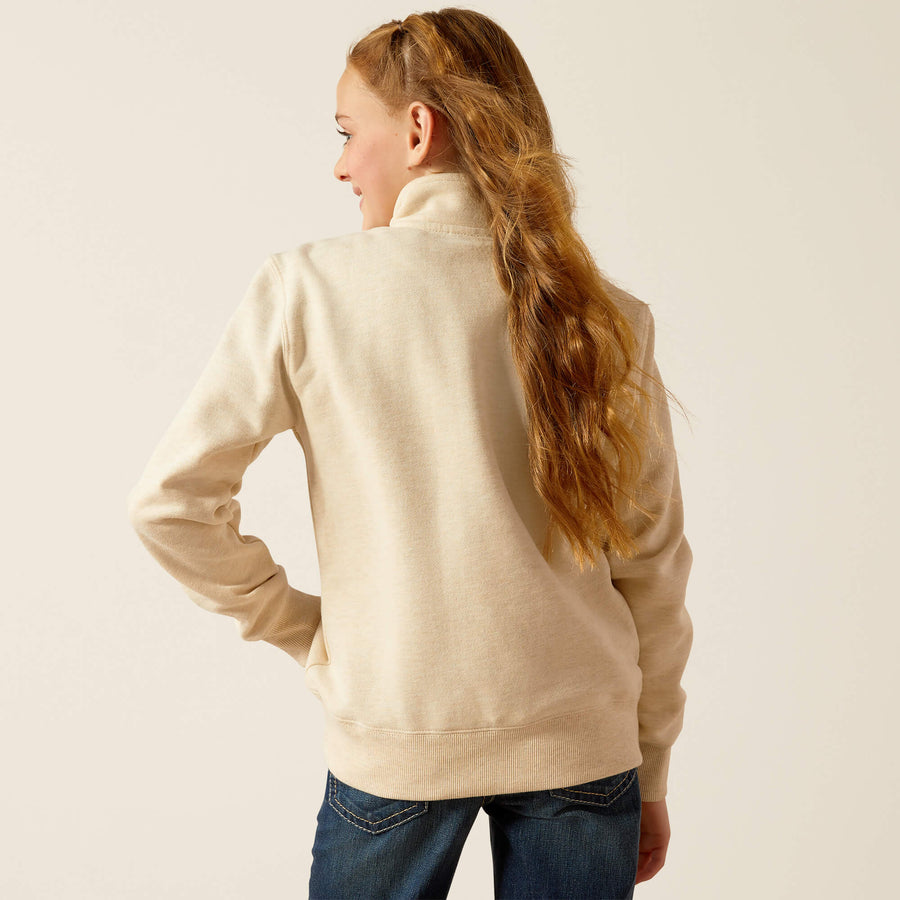 Ariat Girls Pasture 1/4 Zip Pullover