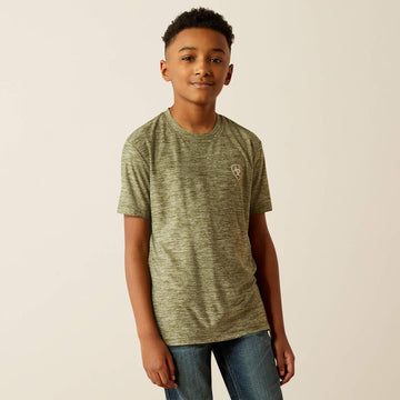 Ariat Boy's Bark Camo Charger Tee