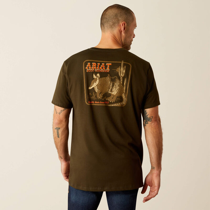 Ariat Men's  Armadillo on a Half Shell Tee