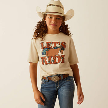 Ariat Girls Lets Ride Tee