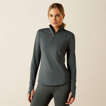 Ariat Wmns Gridwork 1/4 Zip Urban Chic