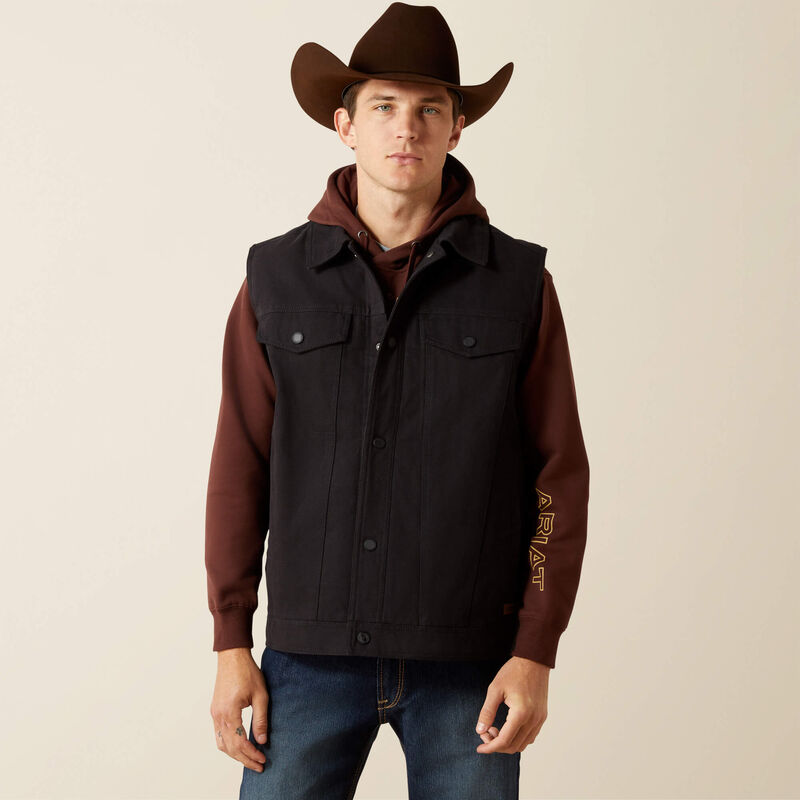 Ariat Men's Canvas Rancher Vest