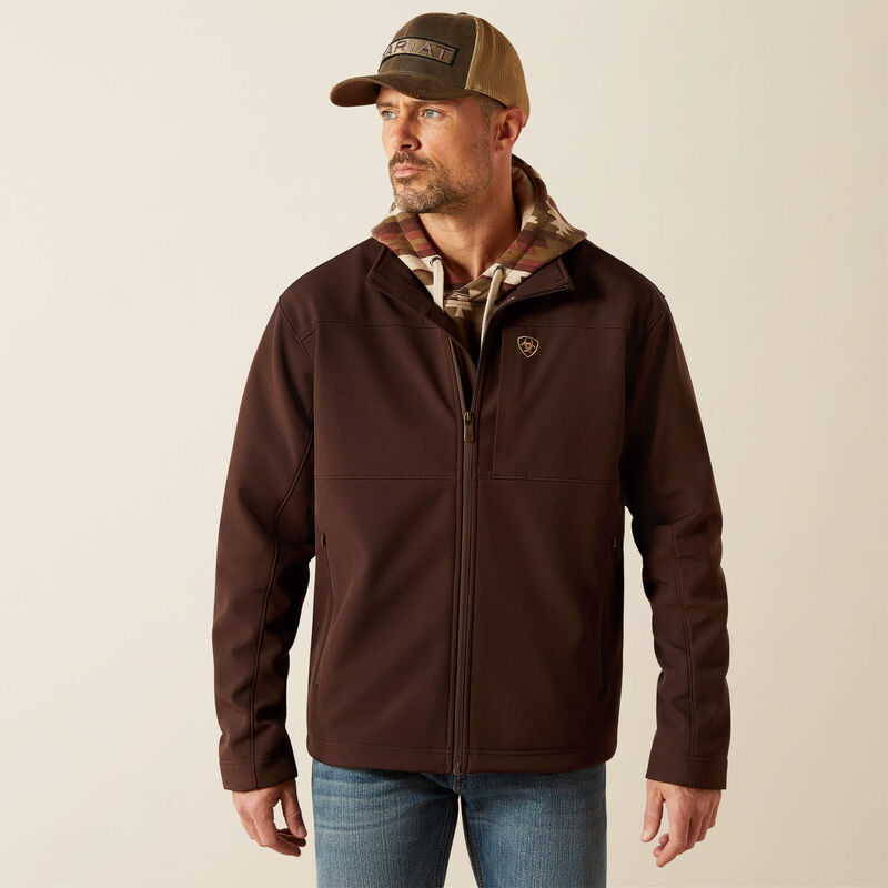 Ariat Men's Vernon Softshell Jacket Coffee
