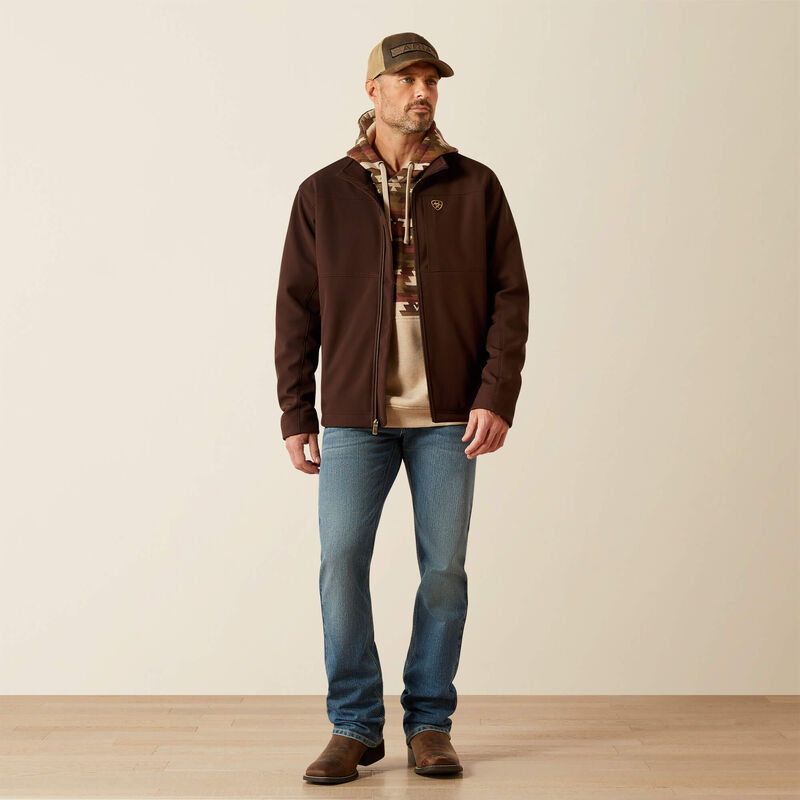 Ariat Men's Vernon Softshell Jacket Coffee
