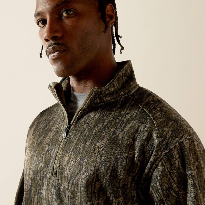 Ariat Men's Treebark Camo 1/4 Zip Caldwell