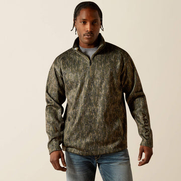 Ariat Men's Treebark Camo 1/4 Zip Caldwell