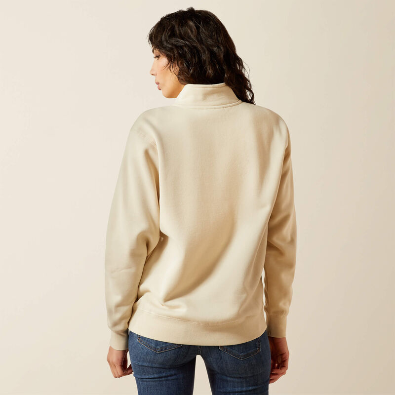 Ariat Denim & Supply 1/2 Zip Sweatshirt