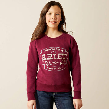 Ariat Girl's Emblem Sweatshirt