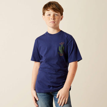 Ariat Boy's Neon Cactus Tee
