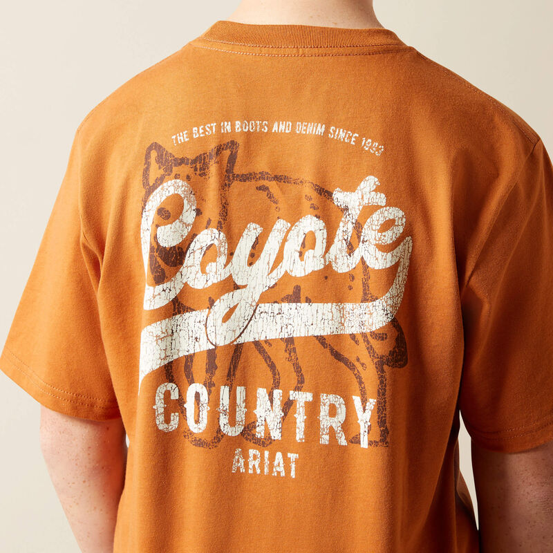 Ariat Boy's Coyote Country Tee
