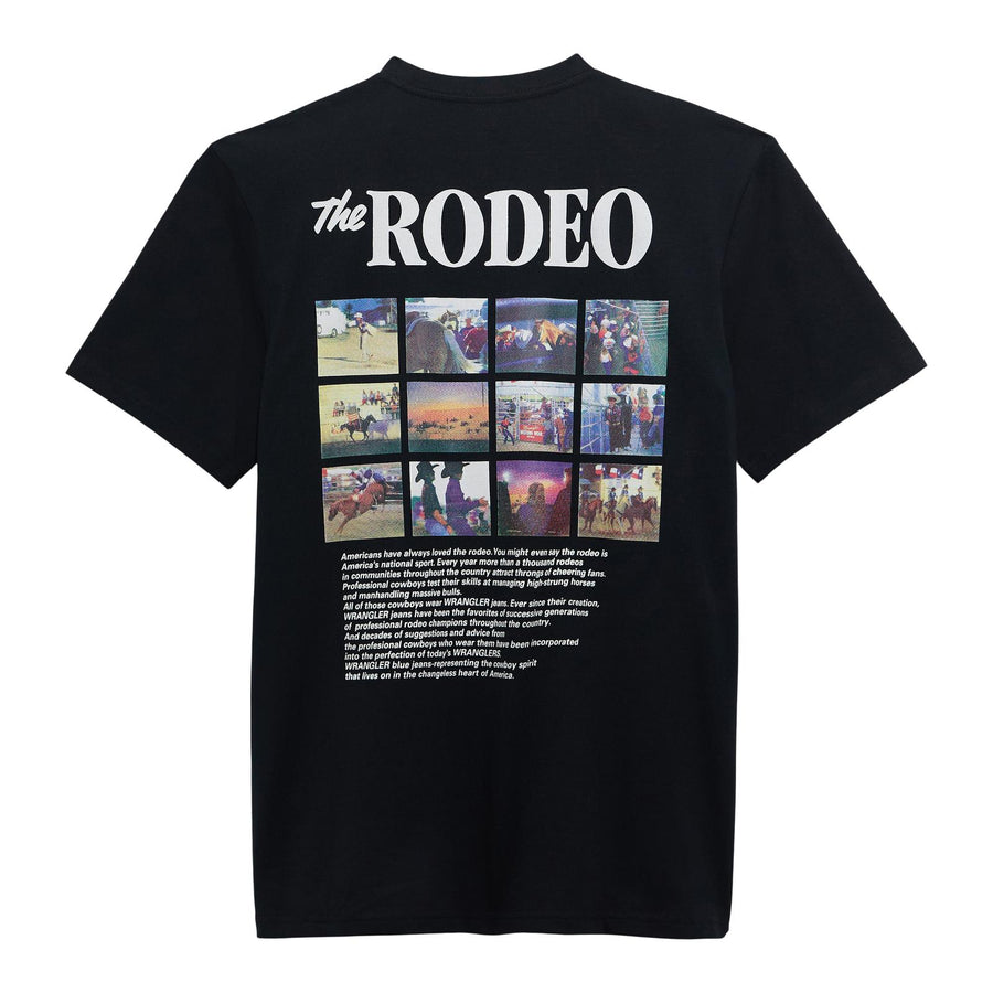 Wrangler Men's Black Rodeo Tee
