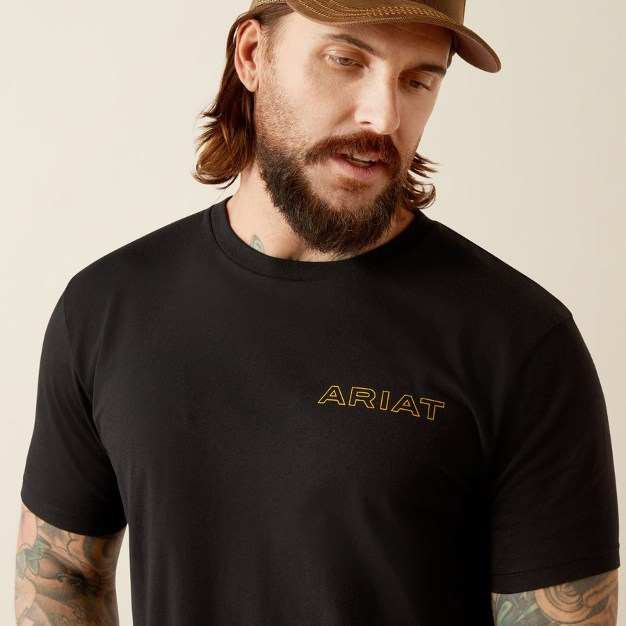 Ariat Men's Western Wear SS Tee Black