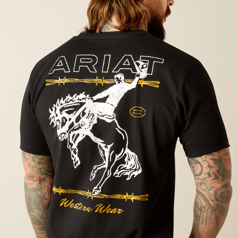 Ariat Men's Western Wear SS Tee Black