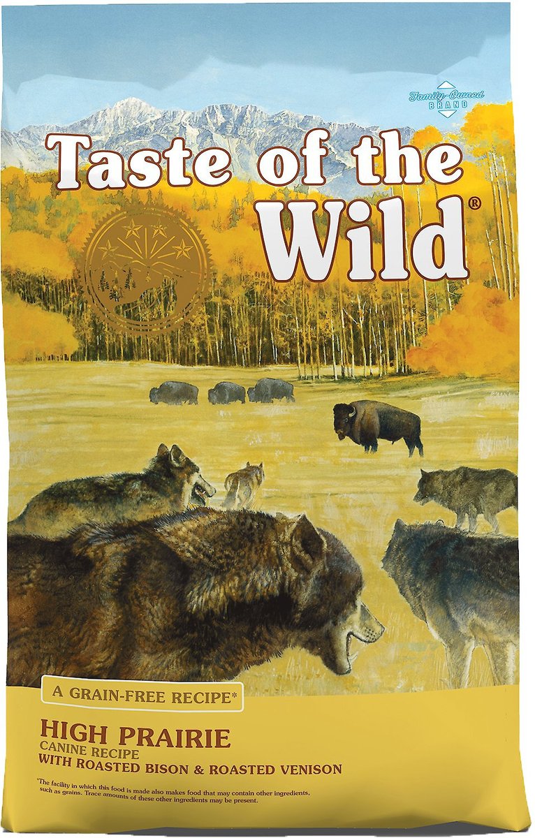 Taste of the Wild High Prairie Grain-Free Dog Food 28lb