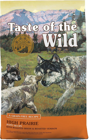 Taste of the Wild High Prairie Puppy Grain-Free Dog Food 14lb