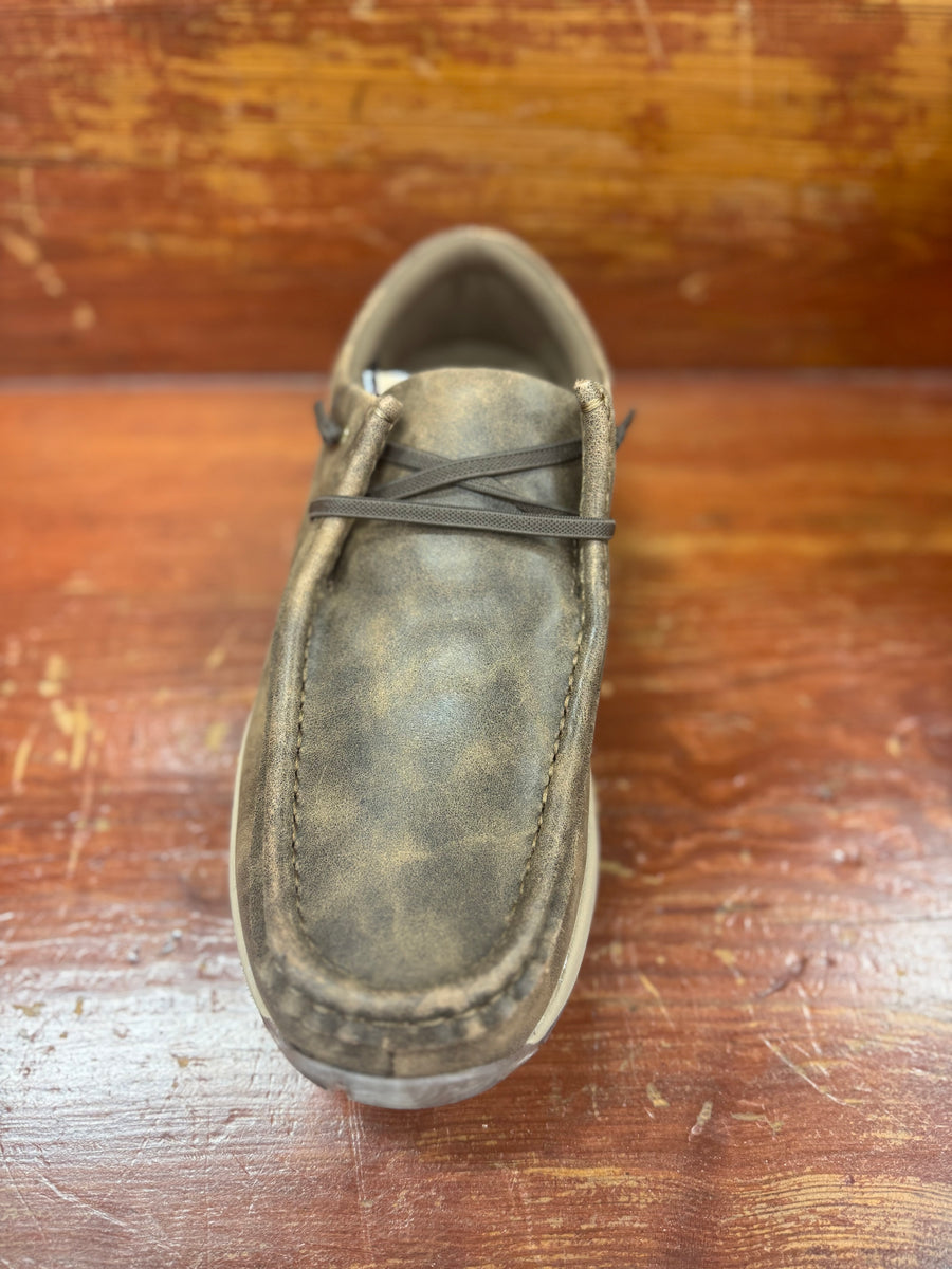 Roper Dusty Tan Leather Shoe