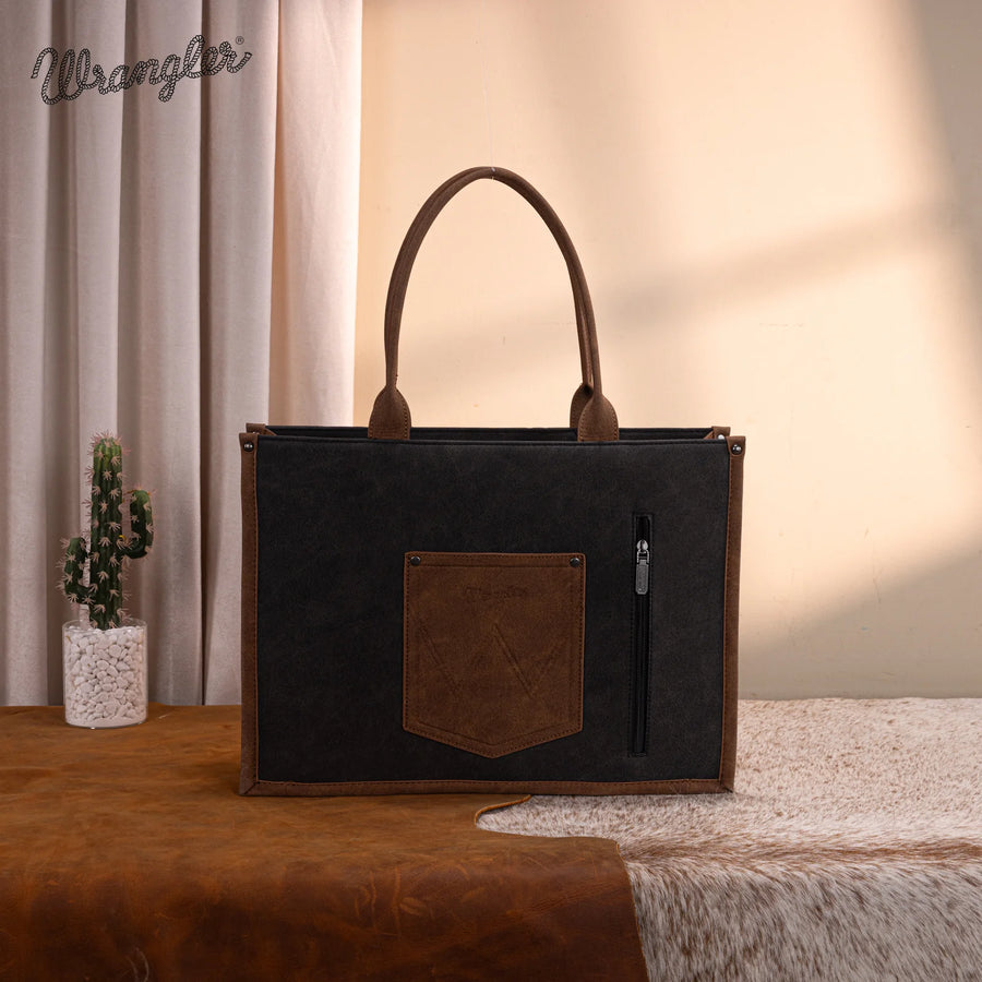 Wrangler Buckle CC Large Tote