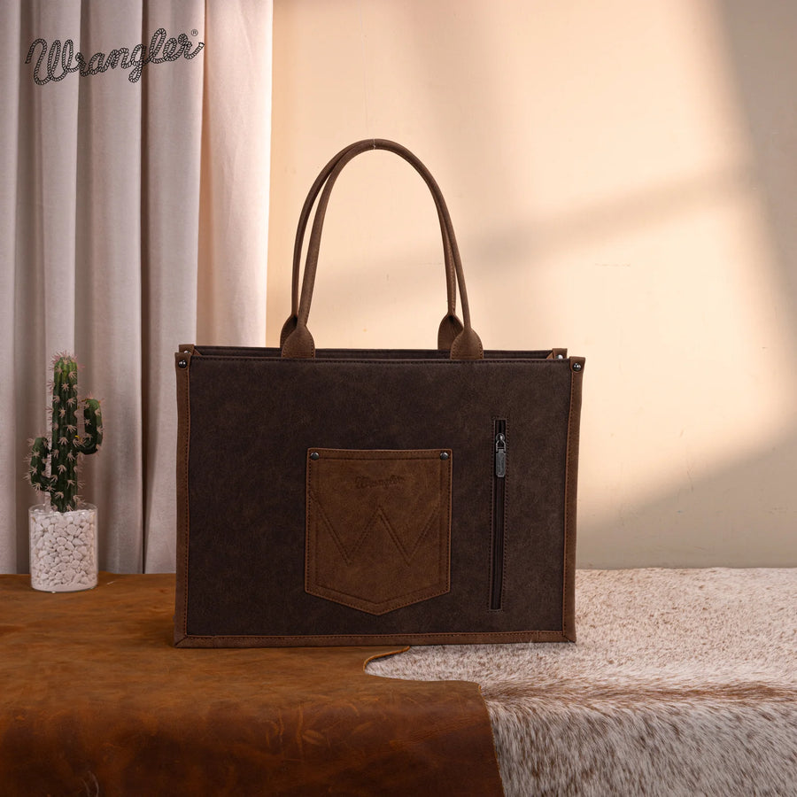 Wrangler Buckle CC Large Tote