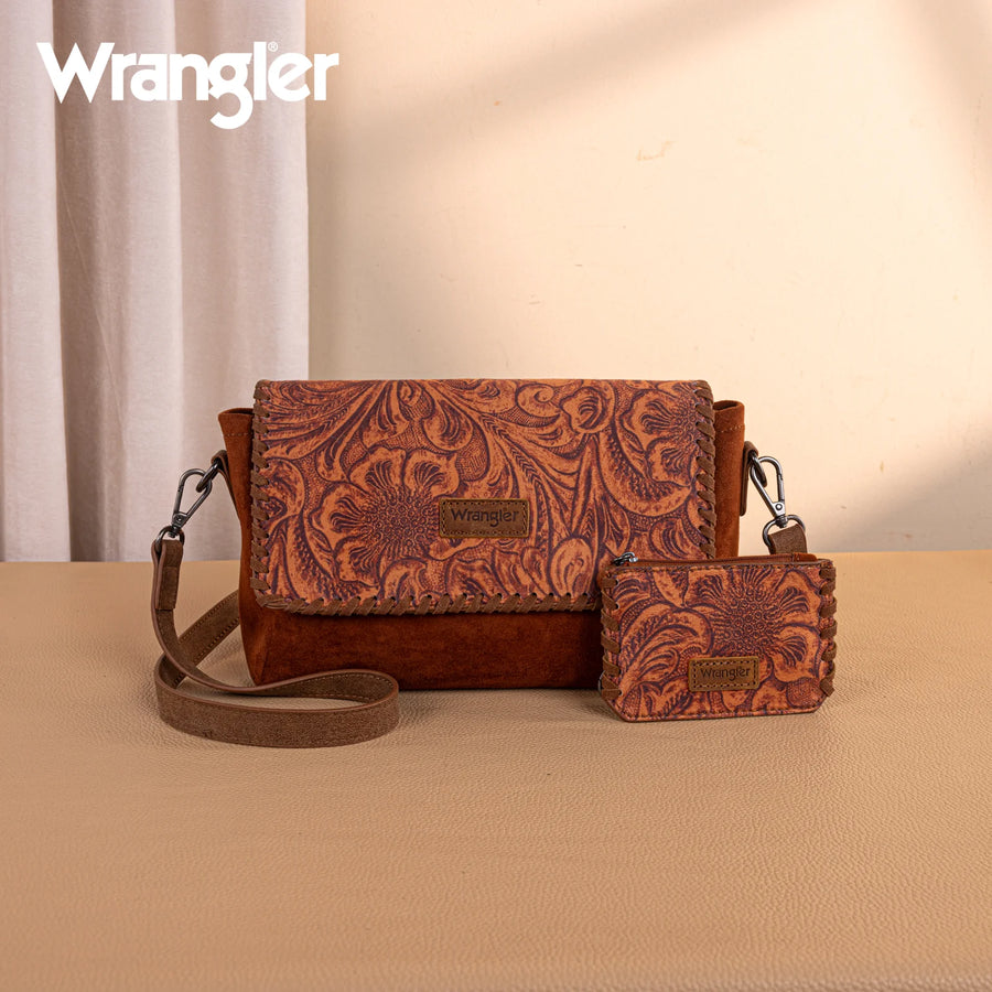 Wrangler Floral Printed Crossbody