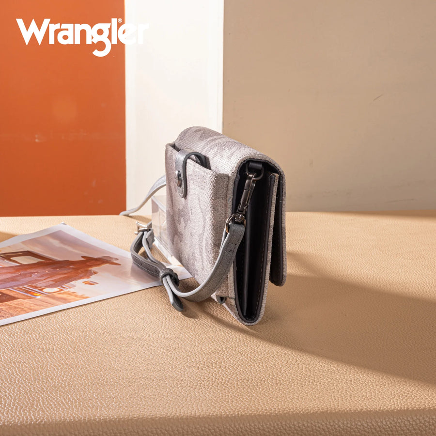 Wrangler Camo Crossbody Clutch