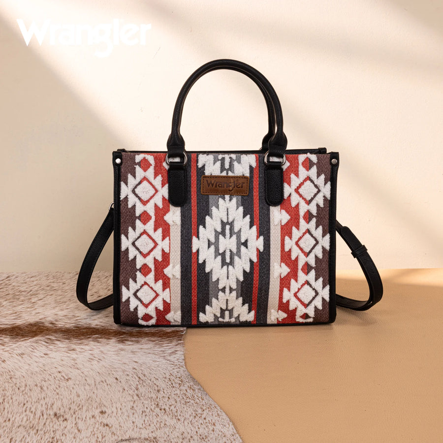 Wrangler Sherpa Aztec CC Crossbody Tote