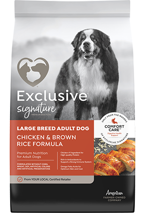 Exclusive Signature Large Breed Adult Chicken & Brown Rice Formula