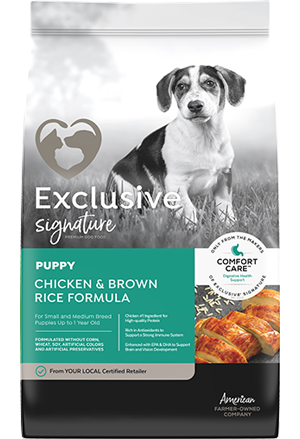 Exclusive Signature Puppy Chicken & Brown Rice Formula 30lb