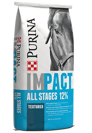 Purina Impact All Stages 12% Textured Horse Feed