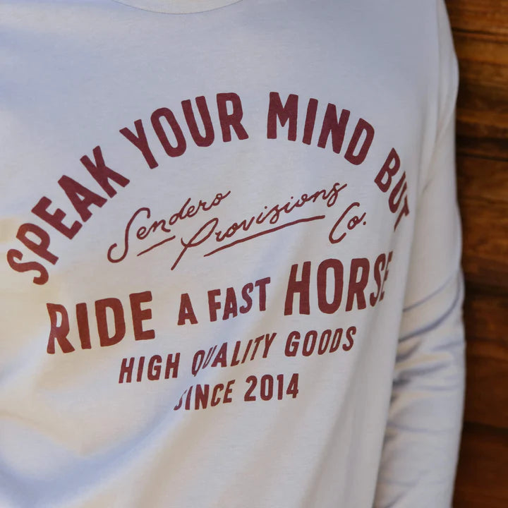 Sendero Fast Horse Long Sleeve T-Shirt
