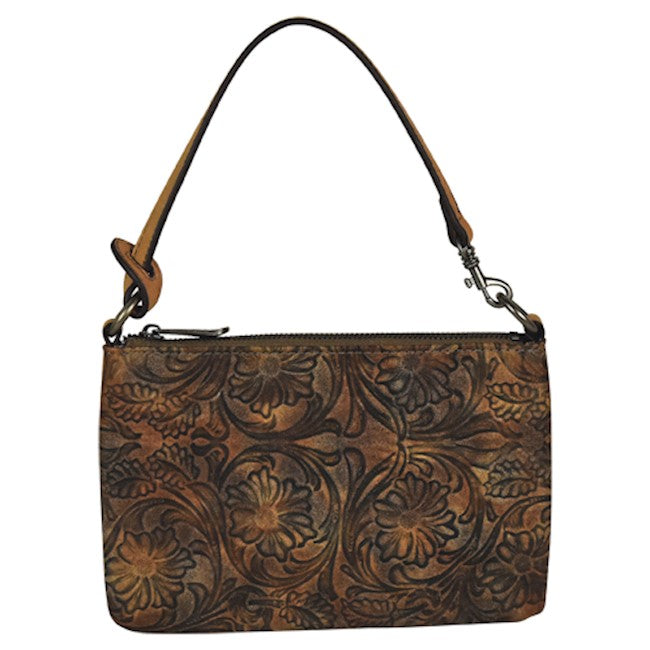 Justin Mini shoulder Bag Tooled ASST