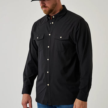 Burlebo Performance Western Long Sleeve Shirt Asst