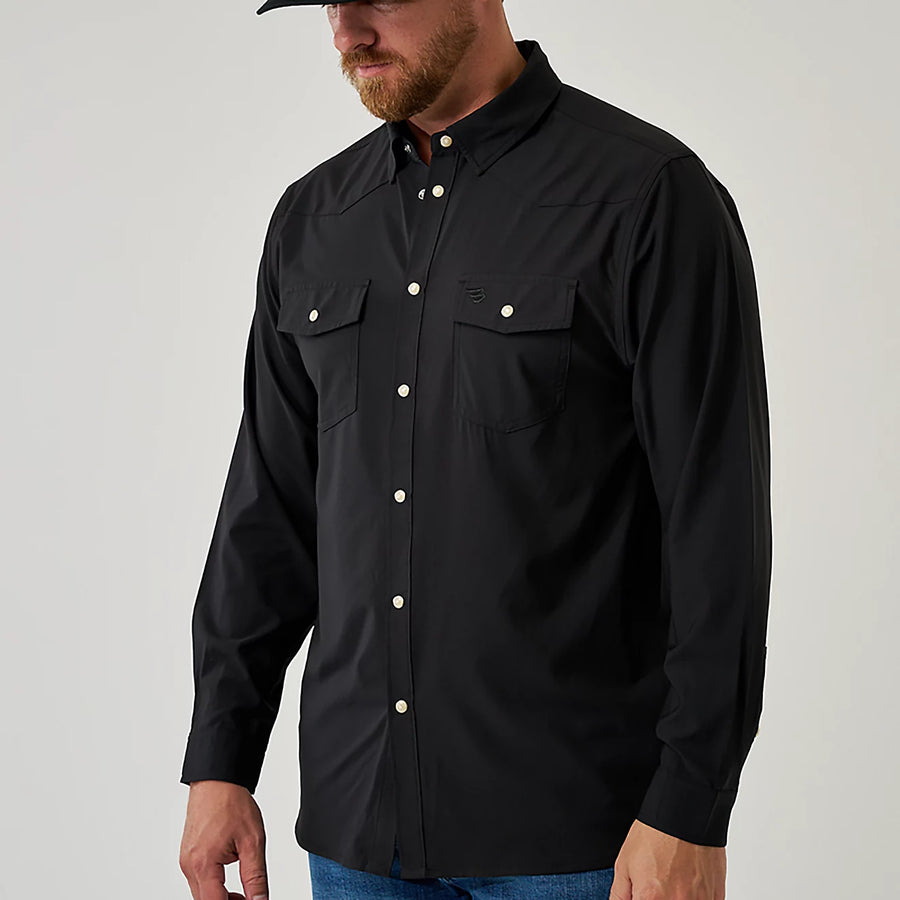 Burlebo Performance Western Long Sleeve Shirt Asst