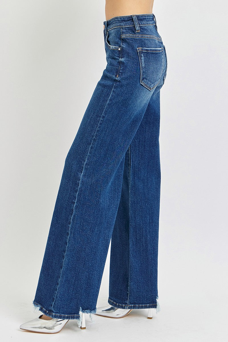Risen Deanna M/R Wide Leg Jean