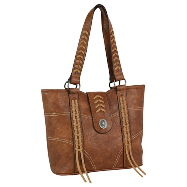 Justin Tote Brown With Laced Trip