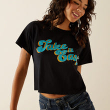 Ariat Womens Take It Easy Cropped Tee