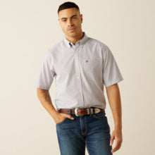 Ariat Mens Dayton Blue S/S Shirt
