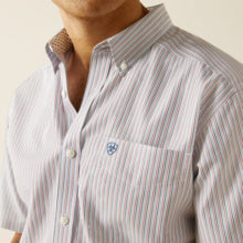 Ariat Mens Dayton Blue S/S Shirt