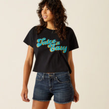 Ariat Womens Take It Easy Cropped Tee