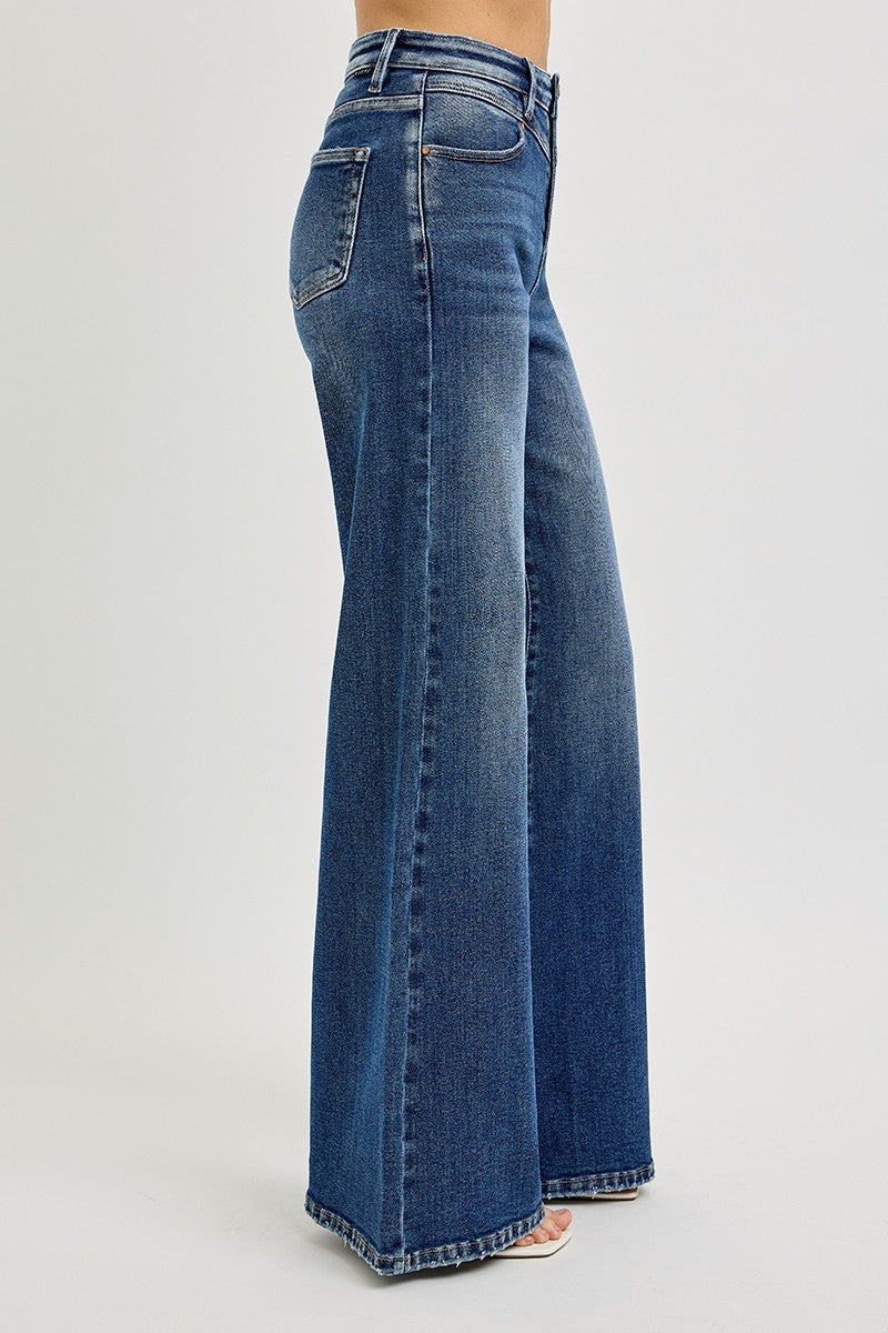Risen Genesis H/R Wide Leg Jean