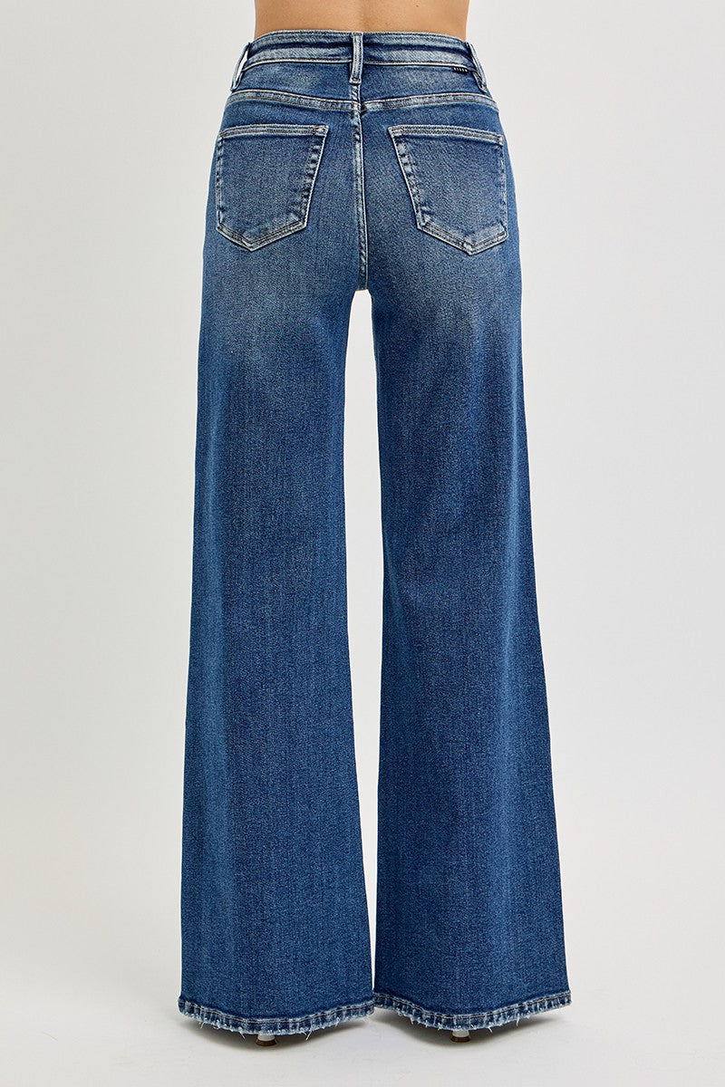 Risen Genesis H/R Wide Leg Jean