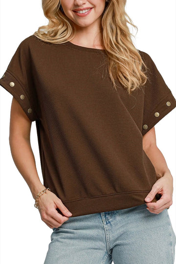 Umgee Alma Cap Sleeve Top