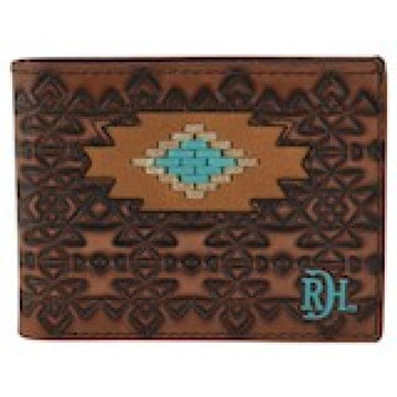 Red Dirt Laced Southwest Medallion Bifold Wallet