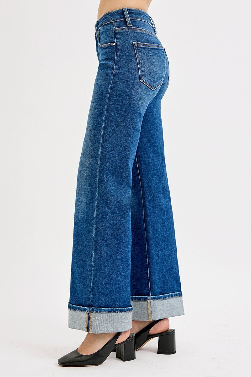 Risen Grace M/R Wide Cuff Jean
