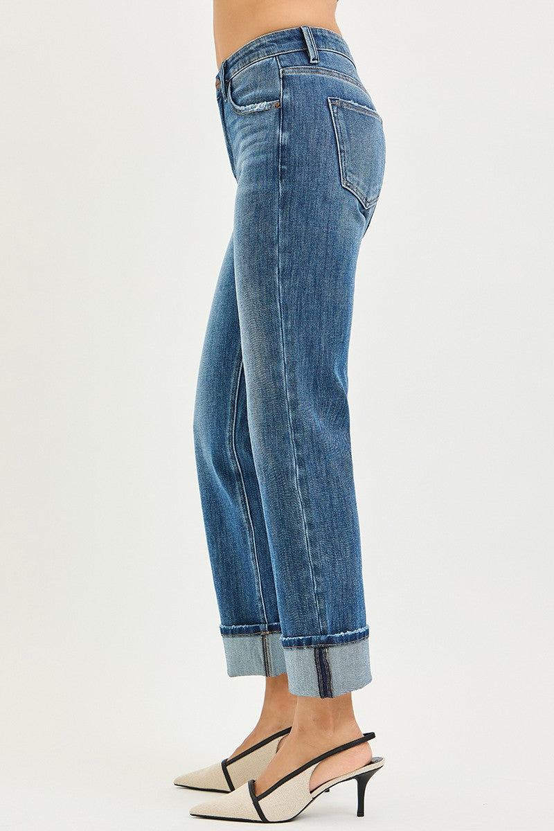 Risen Meena Slouchy Straight Leg Jean